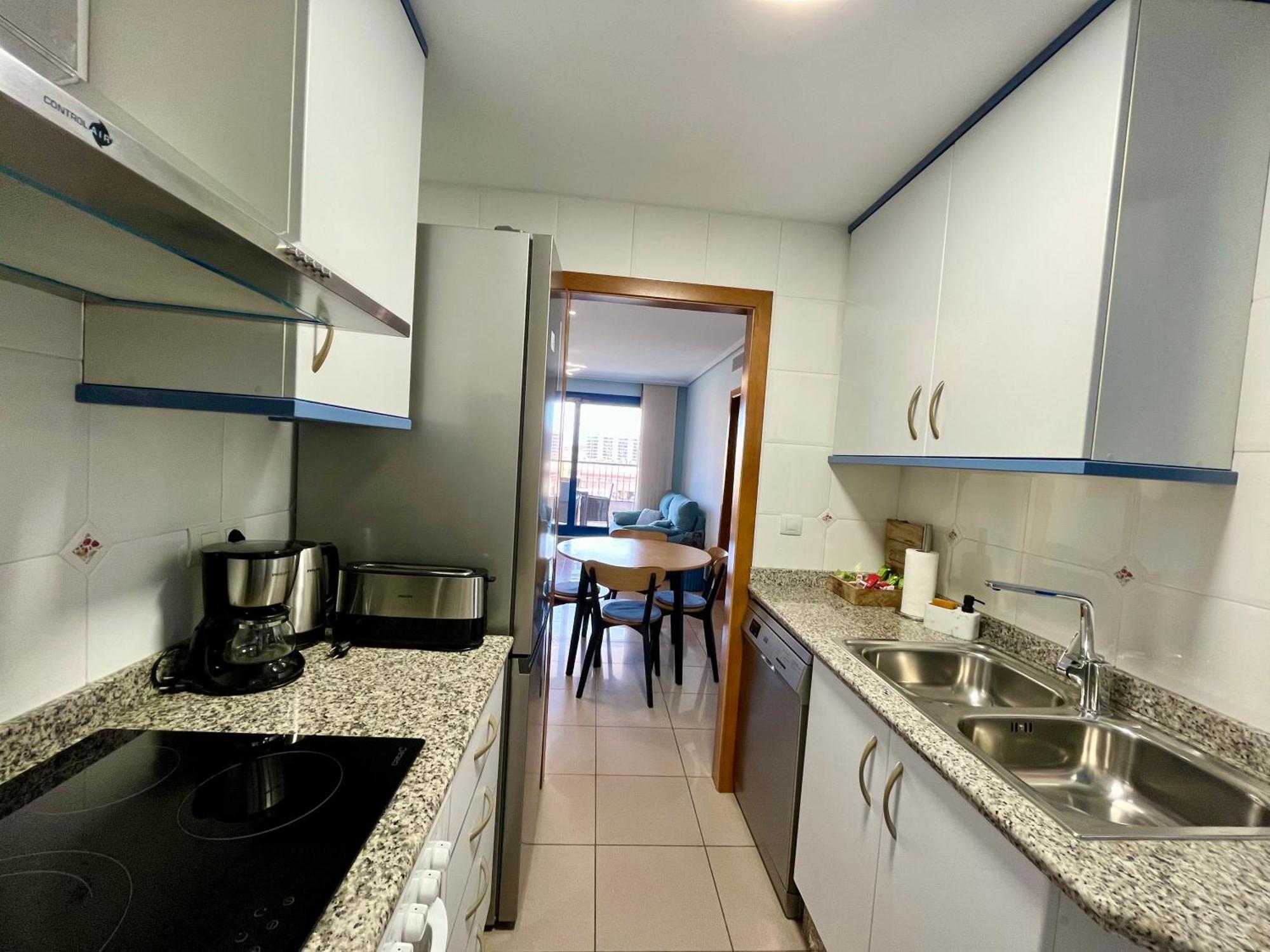 Blue Beach Apartment+Oceanview+Private Parking Valencia Exterior photo